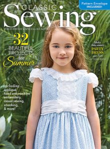 Classic Sewing Magazine - Summer 2018 Cover